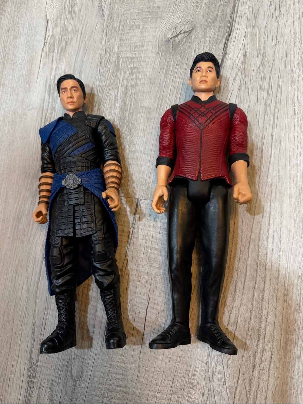 Marvel Action Figures Black Red and Blue Costumed Duo